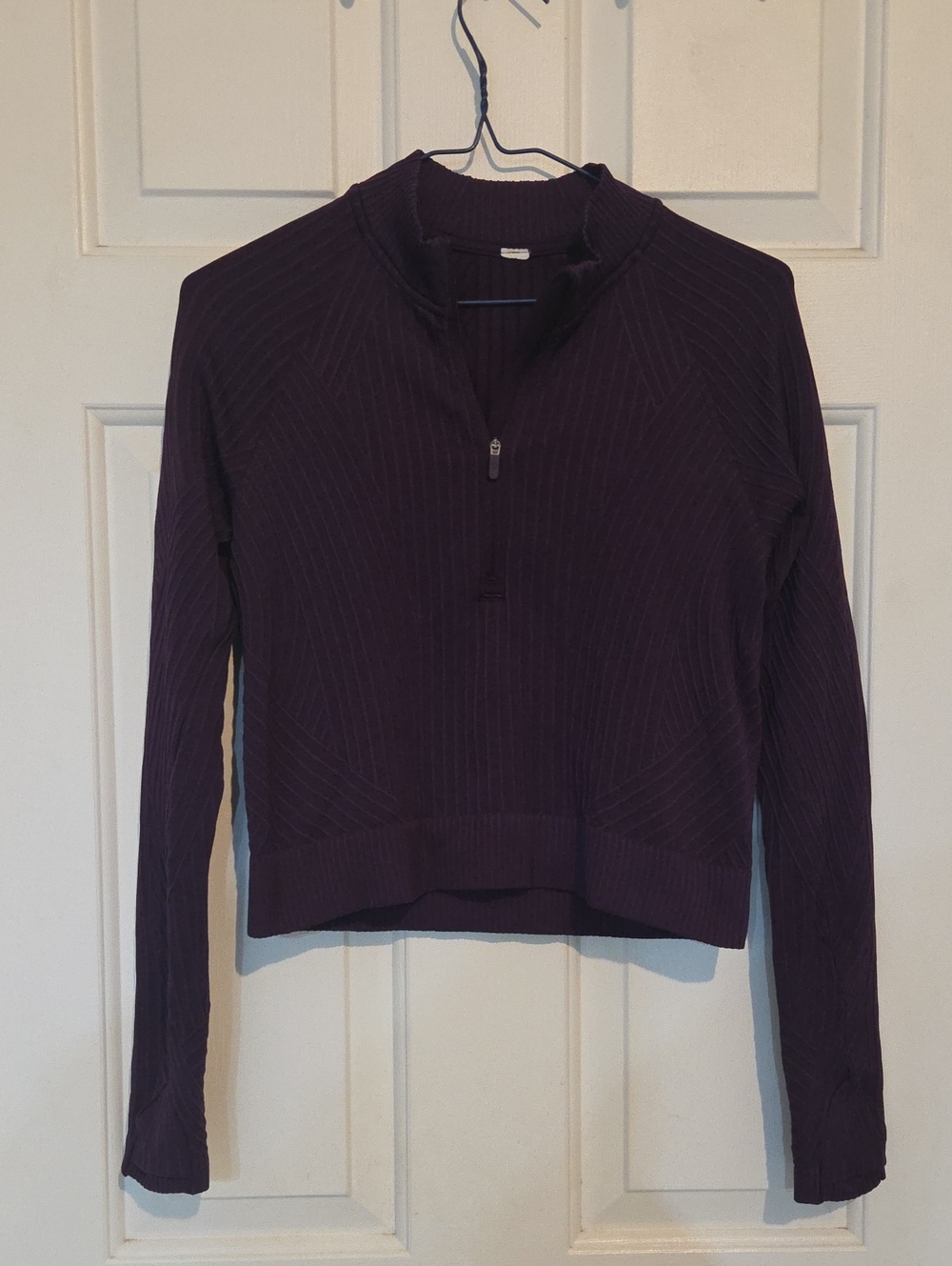 Lululemon Rest Less Cropped Half Zip - Picture 2 of 9